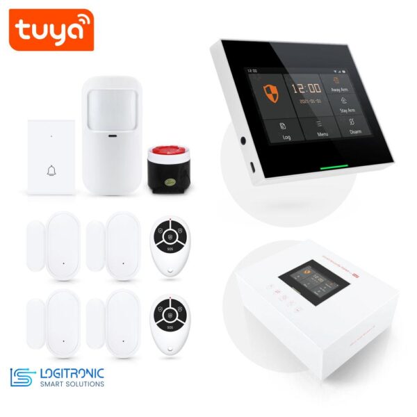 Alarm System With Touch Panel